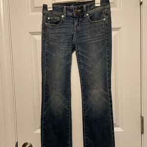 American Eagle Stretch Slim Boot Cut Jeans Women’s Size 0